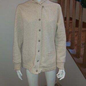 Landsend Button Up Sweatshirt